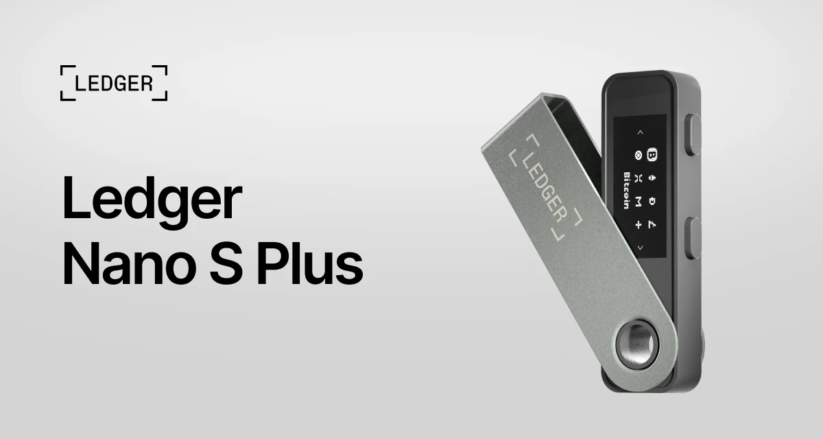 A photograph of the Ledger Nano S Plus product has been published on the shop.ledger.com website.